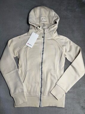 lululemon athletica Cream Full-Zip Utility Hoodie Jacket
